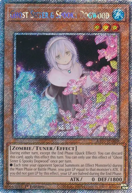 Ghost Sister & Spooky Dogwood (Platinum Secret Rare) [Ra03-En020] Platinum Secret Rare 1