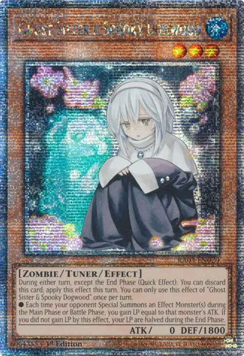 Ghost Sister & Spooky Dogwood (Quarter Century Secret Rare) [Ra03-En020] Quarter Century Secret Rare 1