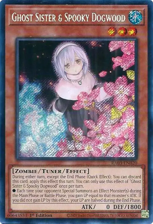 Ghost Sister & Spooky Dogwood (Secret Rare) [Ra03-En020] Secret Rare 1