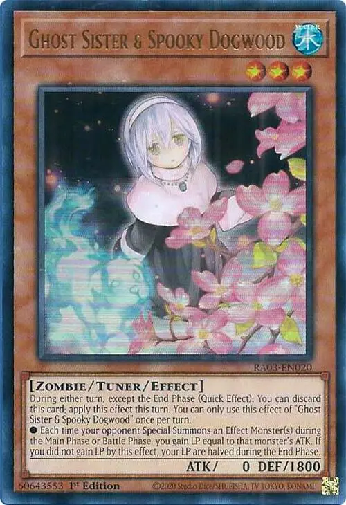 Ghost Sister & Spooky Dogwood (Ur) [Ra03-En020] Ultra Rare 1