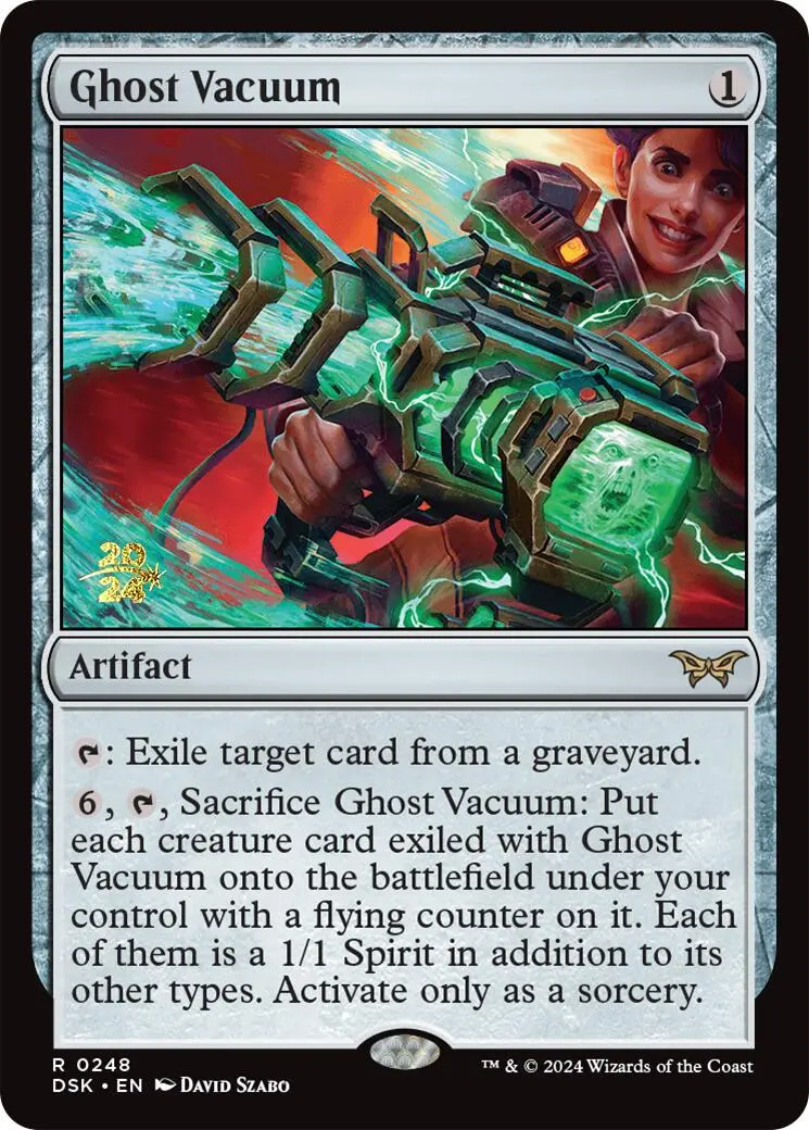 Ghost Vacuum [Duskmourn: House Of Horror Prerelease Promos] 1