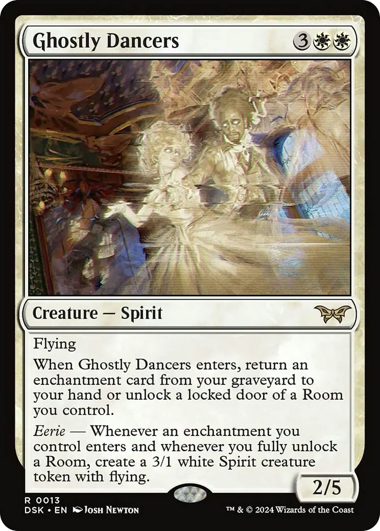 Ghostly Dancers [Duskmourn: House Of Horror] 1