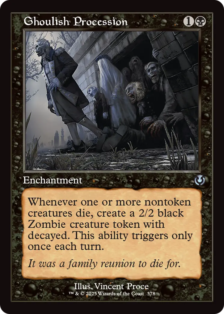 Ghoulish Procession (Retro Frame) [Innistrad Remastered] 1