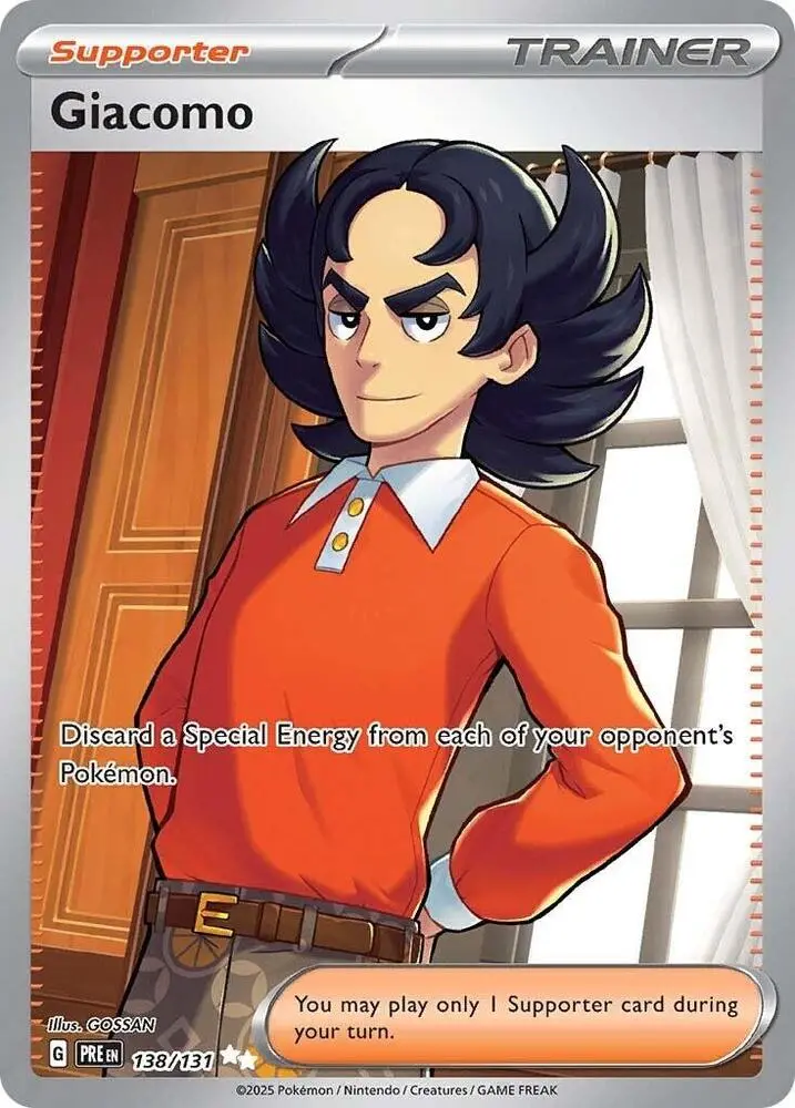 Giacomo (138/131) [Scarlet & Violet: Prismatic Evolutions] 1