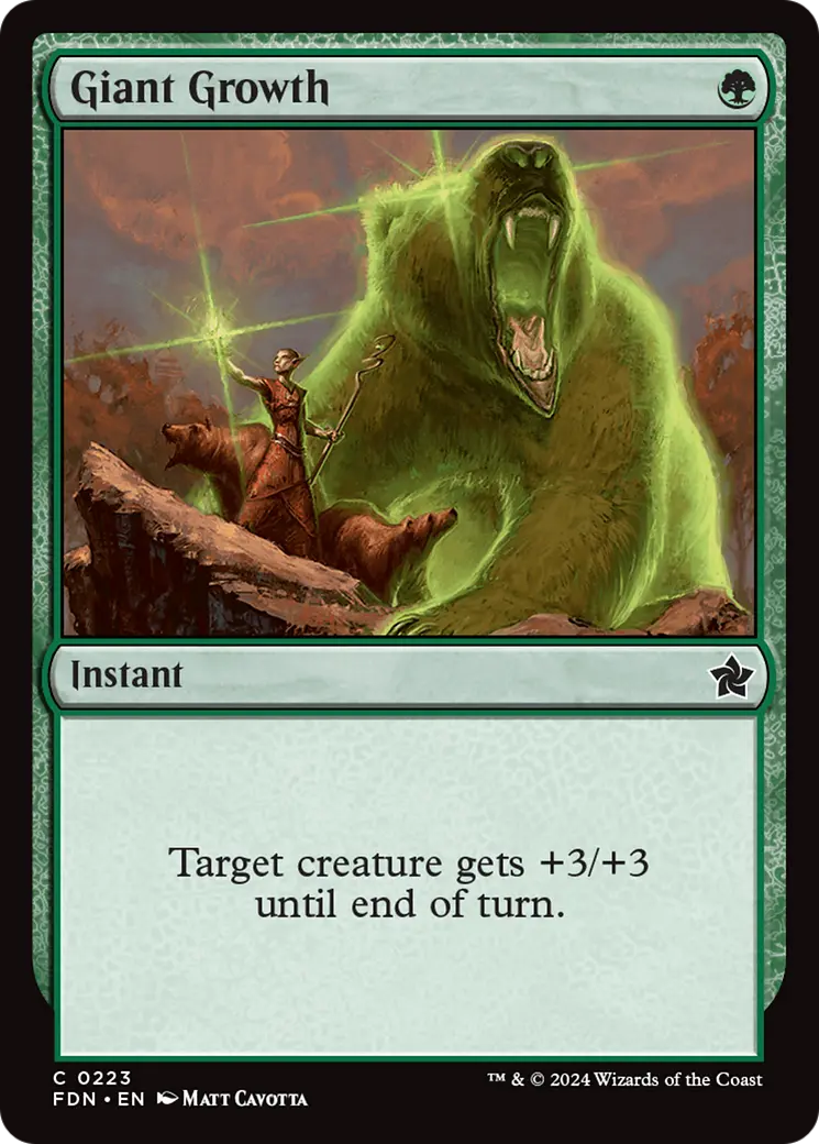 Giant Growth [Foundations] 1