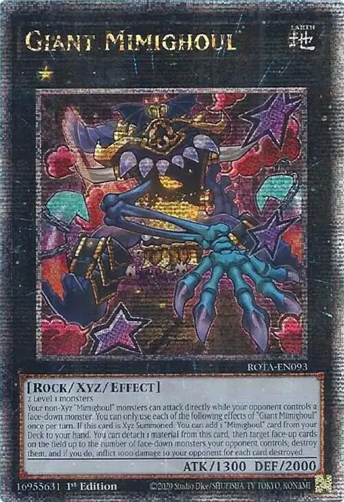 Giant Mimighoul (Quarter Century Secret Rare) [Rota-En093] Quarter Century Secret Rare 1