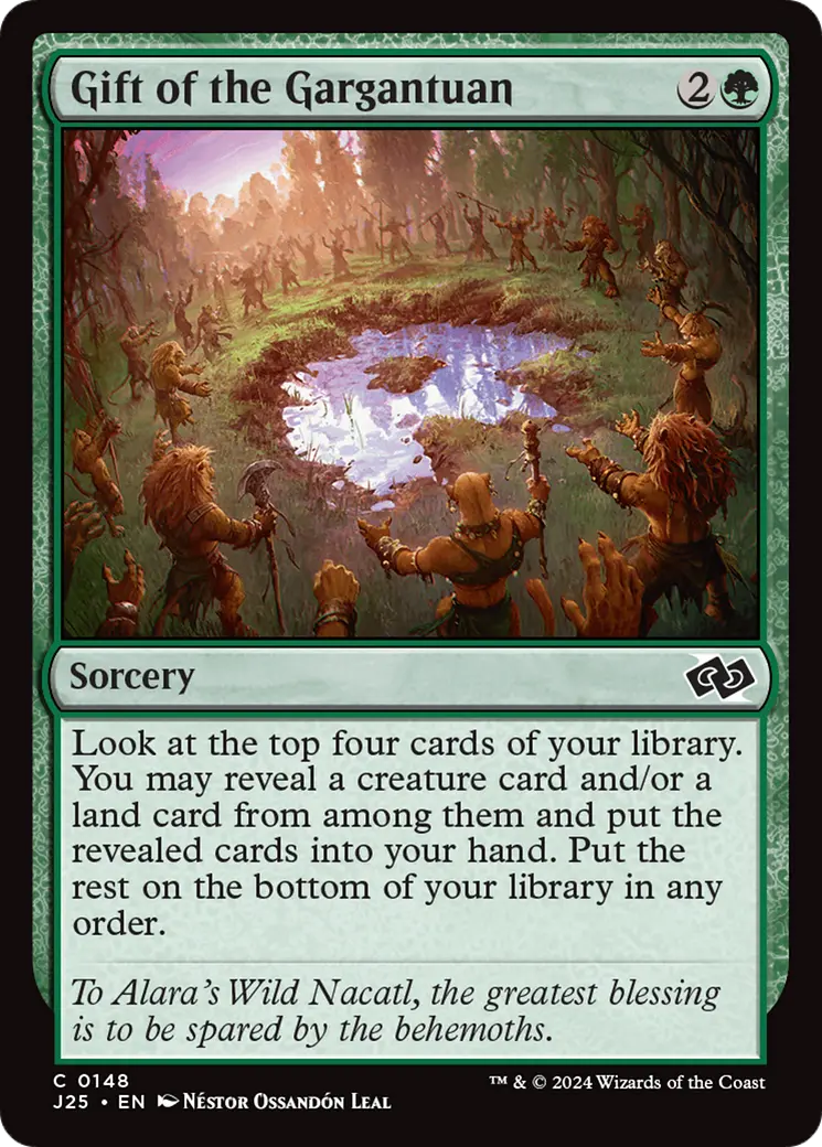 Gift Of The Gargantuan [Foundations Jumpstart] 1