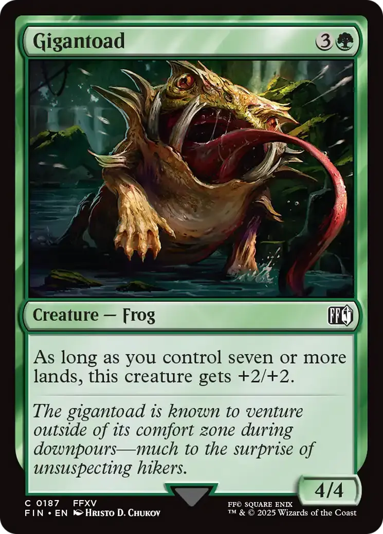Gigantoad [Final Fantasy] 1