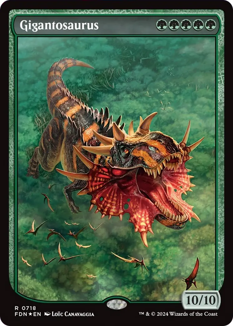 Gigantosaurus (Full Art) [Foundations] 1