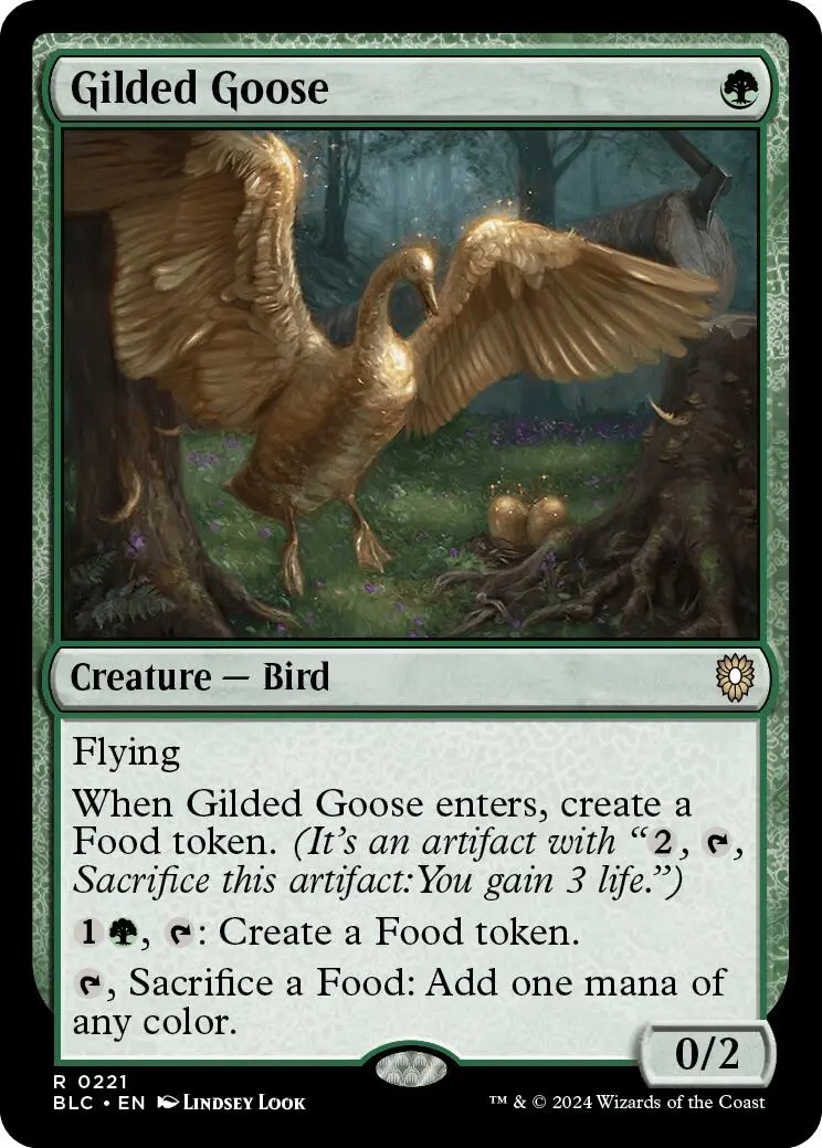 Gilded Goose [Bloomburrow Commander] 1