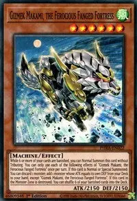 Gizmek Makami, The Ferocious Fanged Fortress [Phra-En022] Super Rare 1