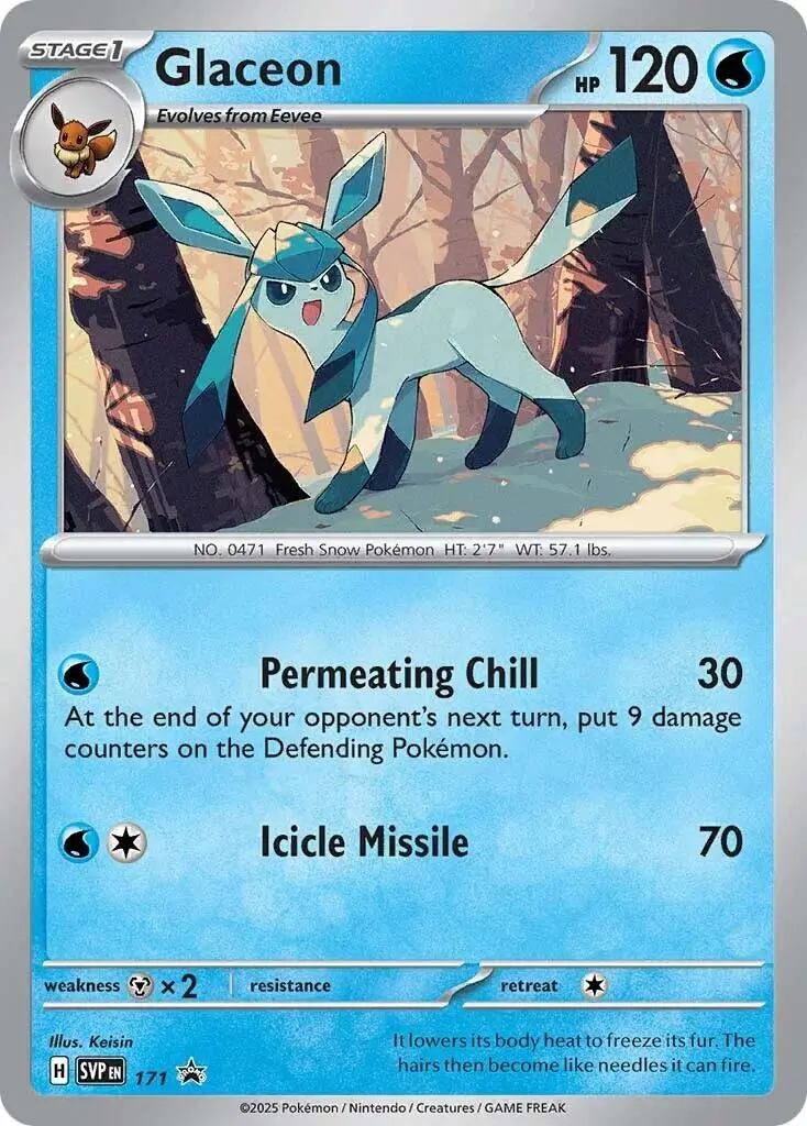 Glaceon (Svp171) [Scarlet & Violet: Black Star Promos] 1