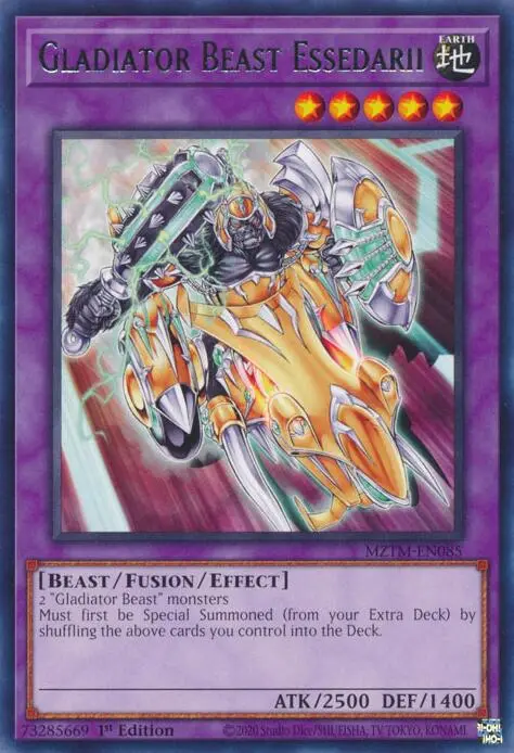 Gladiator Beast Essedarii [Mztm-En085] Rare 1