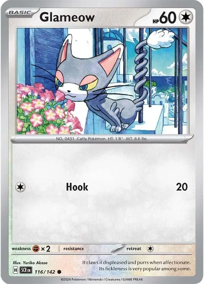 Glameow (116/142) [Scarlet & Violet: Stellar Crown] 1