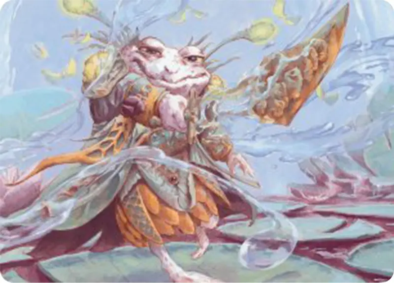 Glarb, Calamity's Augur Art Card [Bloomburrow Art Series] 1