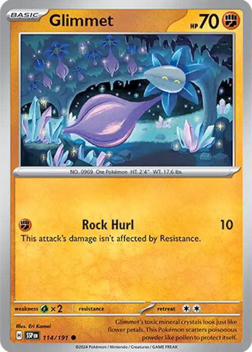 Glimmet (114/191) [Scarlet & Violet: Surging Sparks] 1
