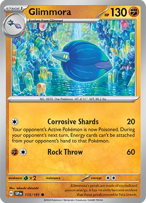 Glimmora (115/191) [Scarlet & Violet: Surging Sparks] 1