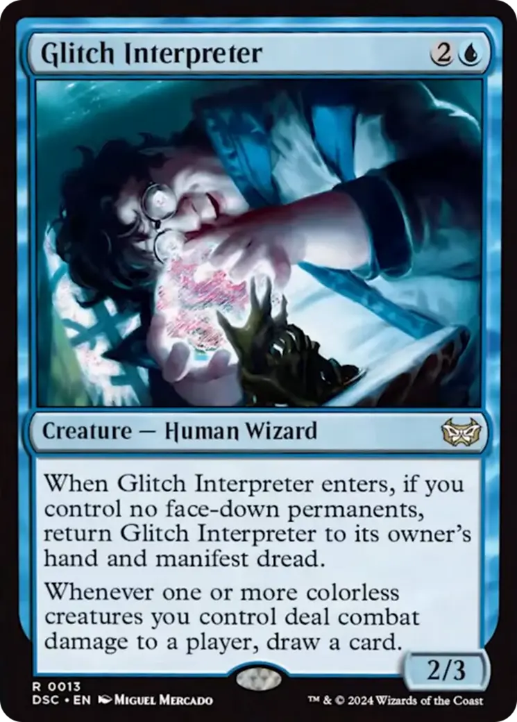 Glitch Interpreter [Duskmourn: House Of Horror Commander] 1