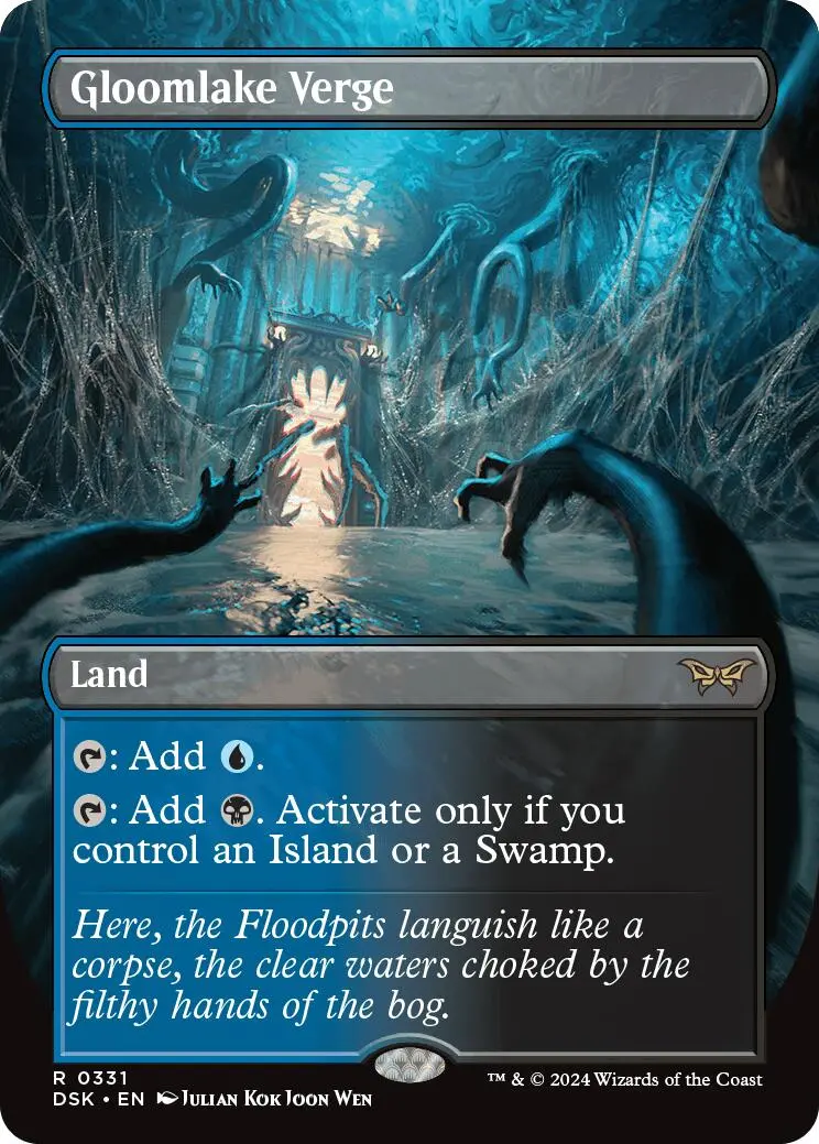 Gloomlake Verge (Borderless) [Duskmourn: House Of Horror] 1