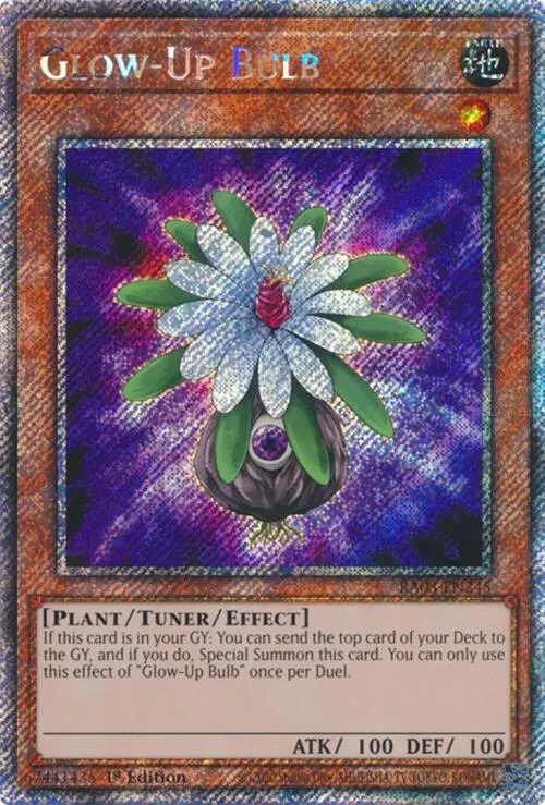 Glow-Up Bulb (Platinum Secret Rare) [Ra03-En245] Platinum Secret Rare 1