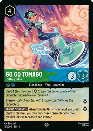 Go Go Tomago - Cutting Edge (107/204) [Reign Of Jafar] 1