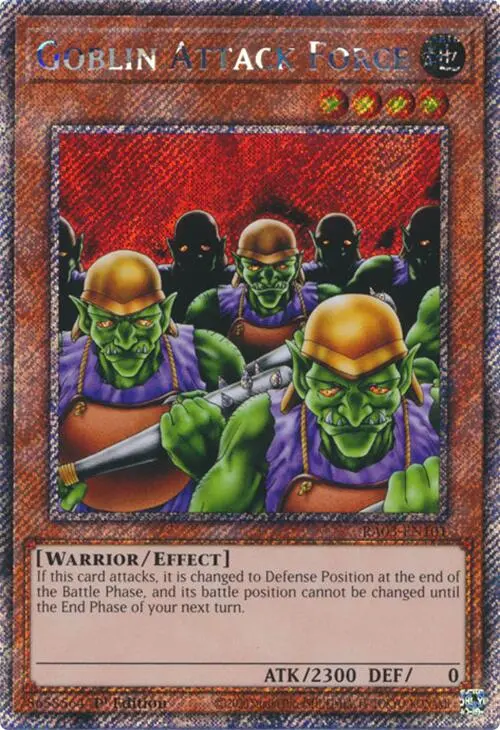 Goblin Attack Force (Platinum Secret Rare) [Ra03-En101] Platinum Secret Rare 1