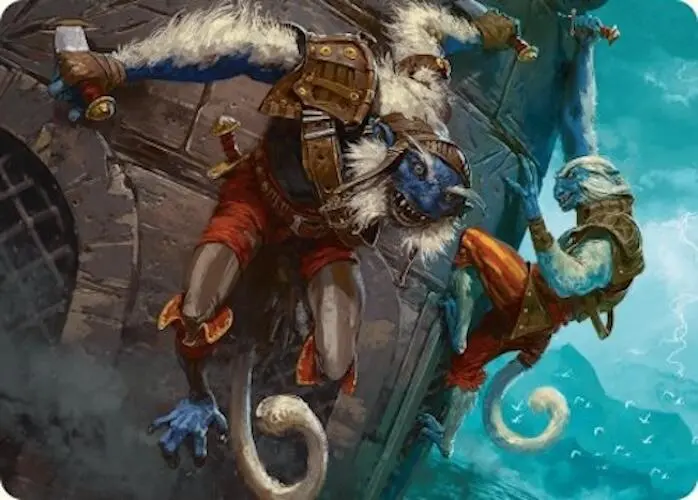 Goblin Boarders Art Card (11/54) [Foundations Art Series] 1