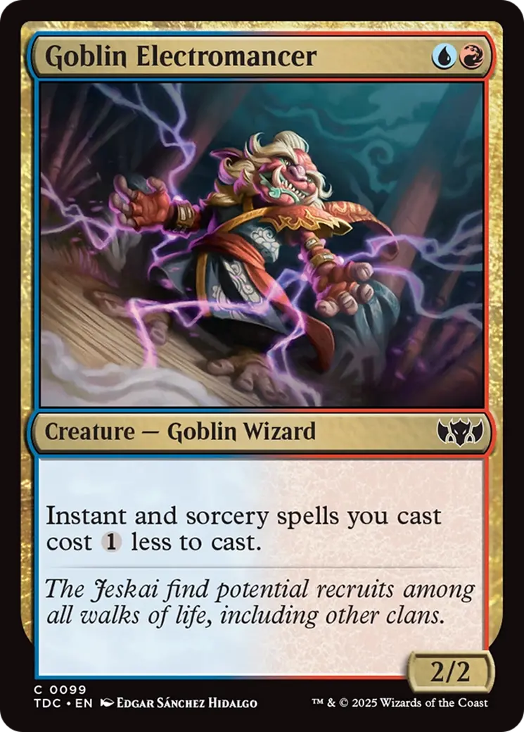 Goblin Electromancer [Tarkir: Dragonstorm Commander] 1