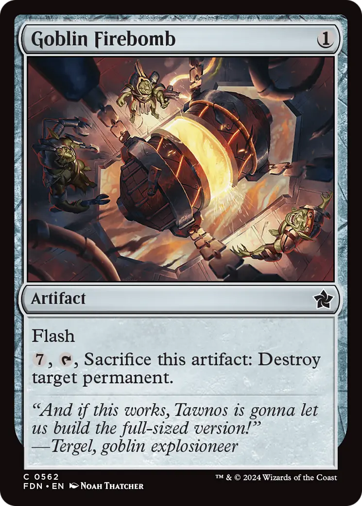 Goblin Firebomb [Foundations] 1