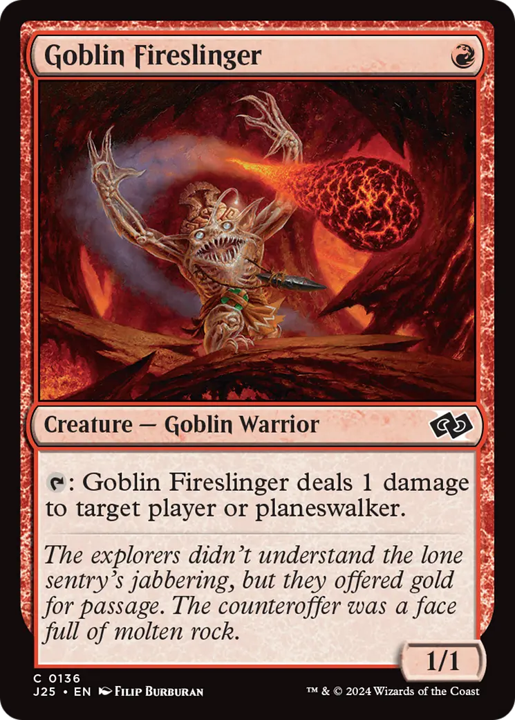 Goblin Fireslinger [Foundations Jumpstart] 1