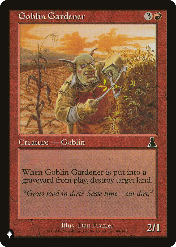 Goblin Gardener [The List] 1