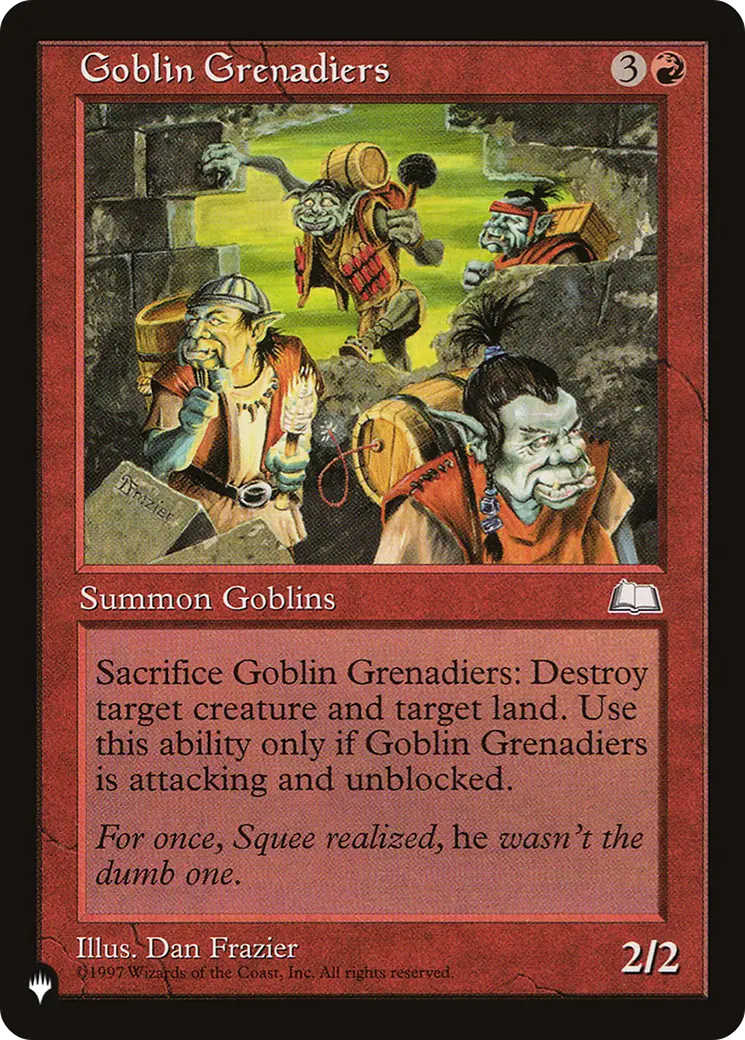 Goblin Grenadiers [The List] 1