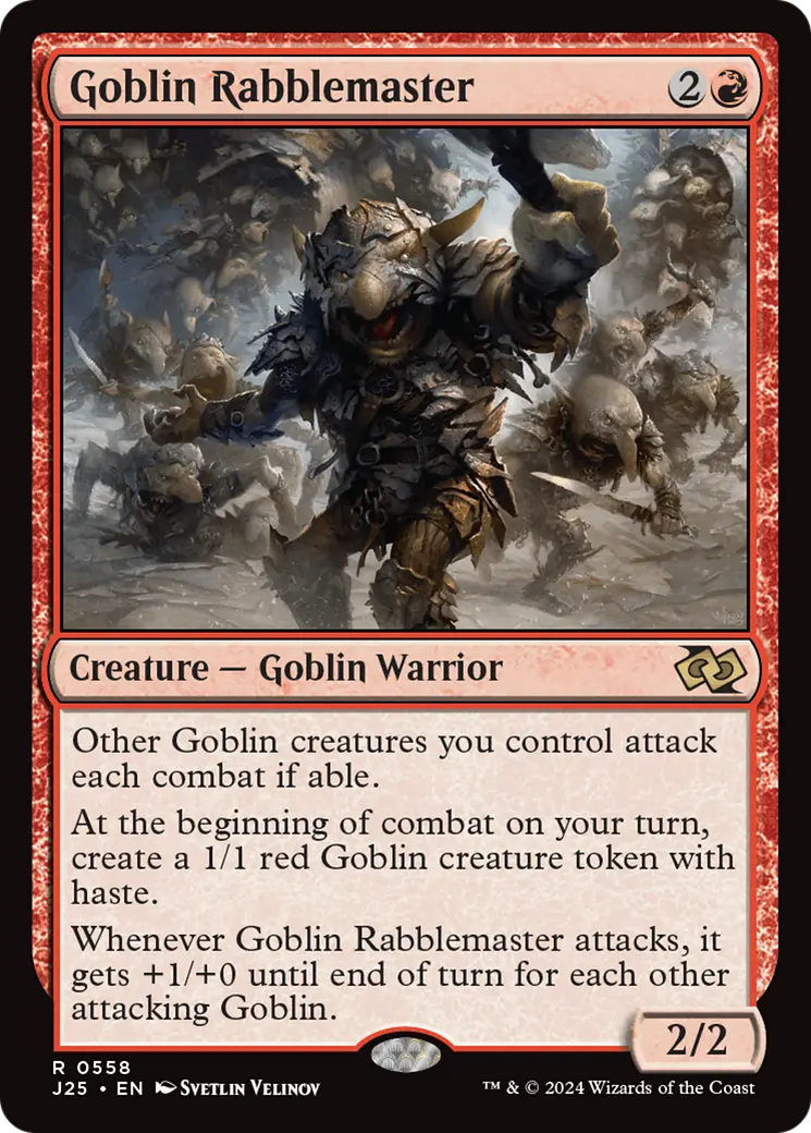 Goblin Rabblemaster [Foundations Jumpstart] 1