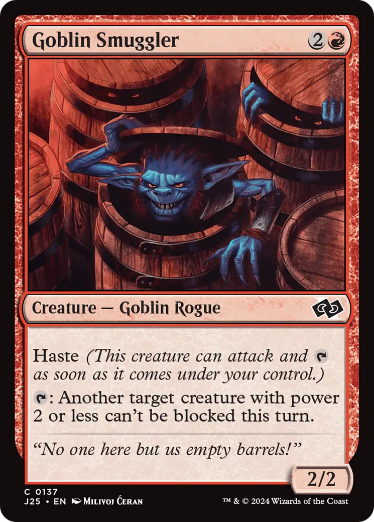Goblin Smuggler [Foundations Jumpstart] 1