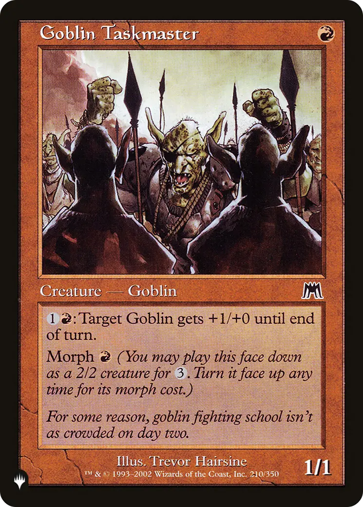 Goblin Taskmaster [The List] 1