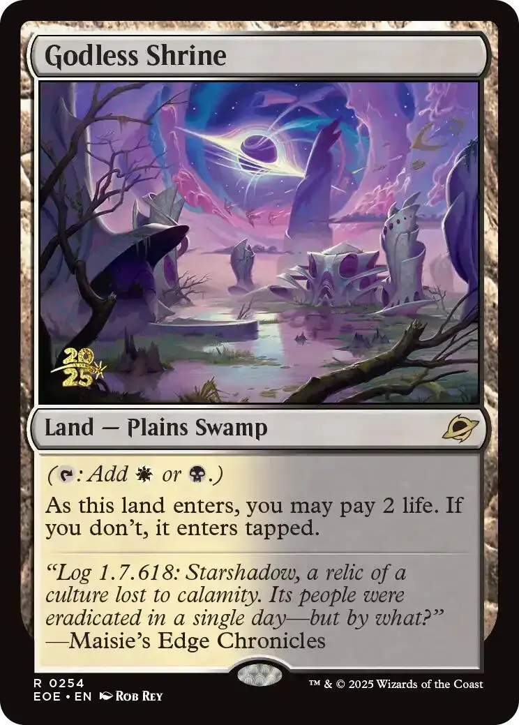 Godless Shrine [Edge Of Eternities Prerelease Promos] 1