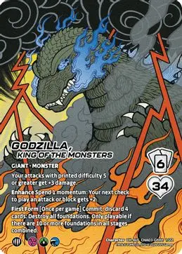 Godzilla, King Of The Monsters - Alternate Art - Foil 1
