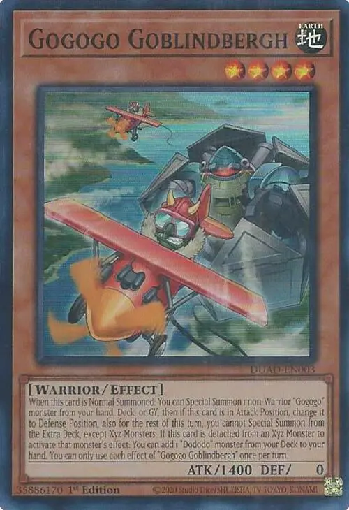 Gogogo Goblindbergh [Duad-En003] Super Rare 1