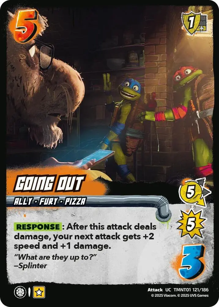 Going Out - Teenage Mutant Ninja Turtles (Tmnt) 1
