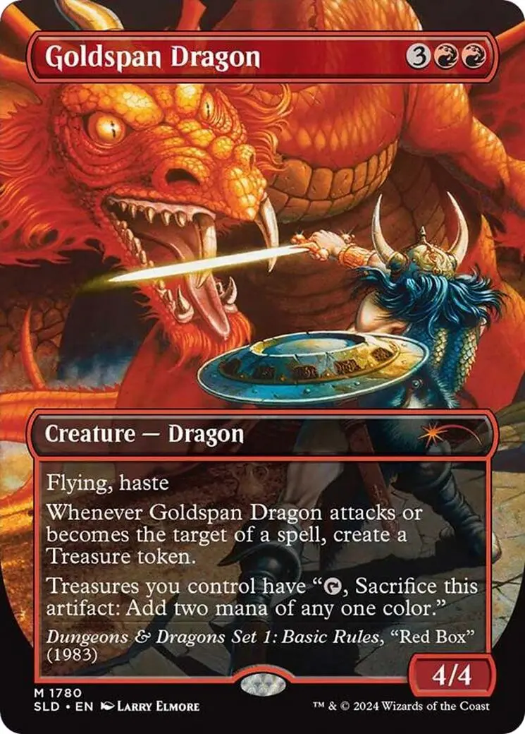 Goldspan Dragon [Secret Lair Drop Series] 1