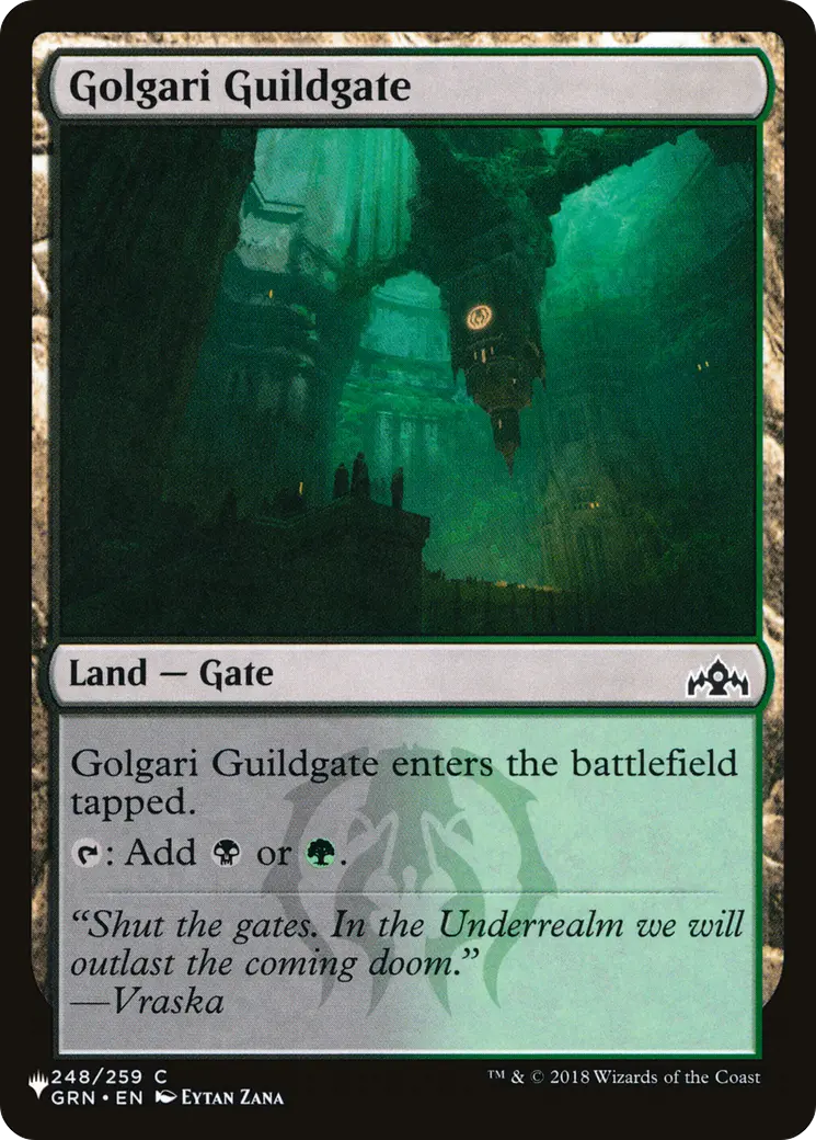 Golgari Guildgate [The List] 1