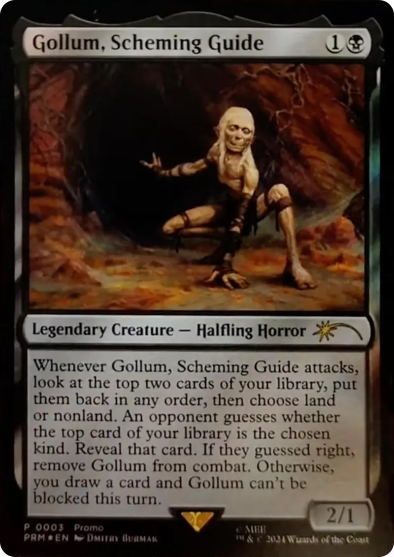 Gollum, Scheming Guide [Resale Promos] 1
