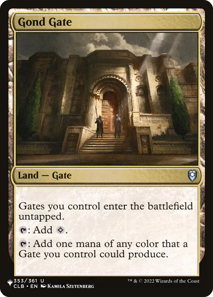 Gond Gate [The List] 1