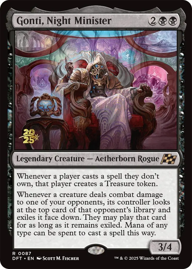 Gonti, Night Minister [Aetherdrift Prerelease Promos] 1