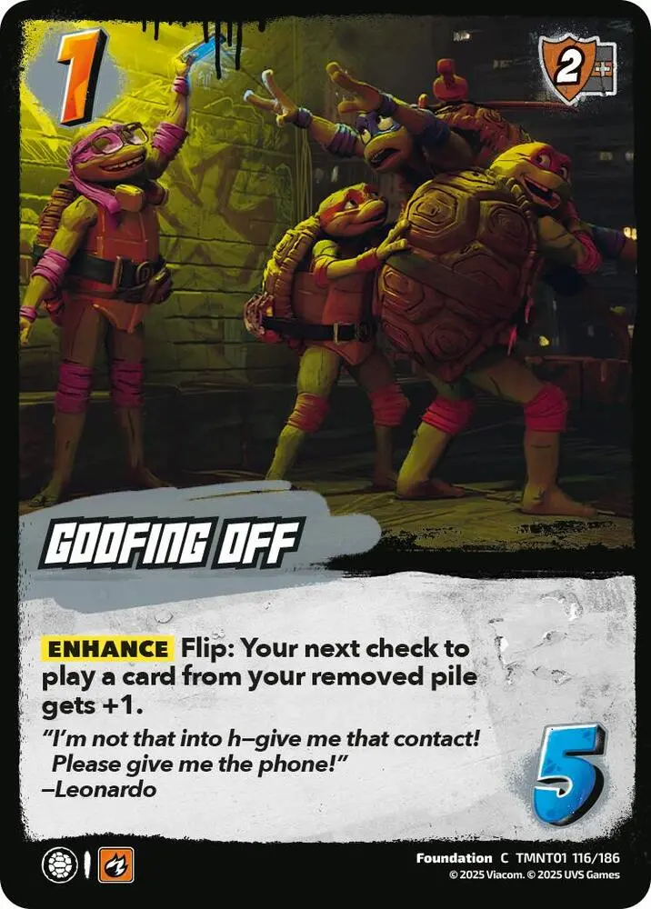 Goofing Off - Teenage Mutant Ninja Turtles (Tmnt) 1