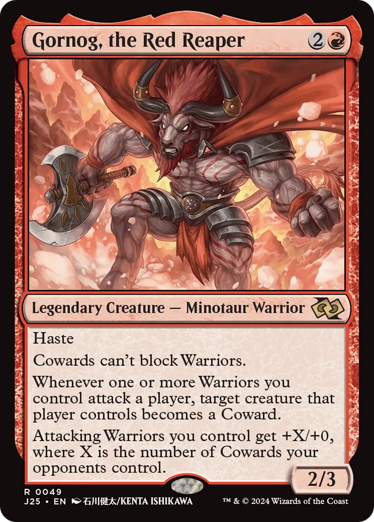 Gornog, The Red Reaper (Anime) [Foundations Jumpstart] 1