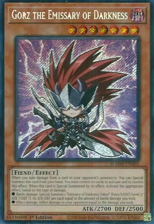 Gorz The Emissary Of Darkness [Blmm-En005] Secret Rare 1
