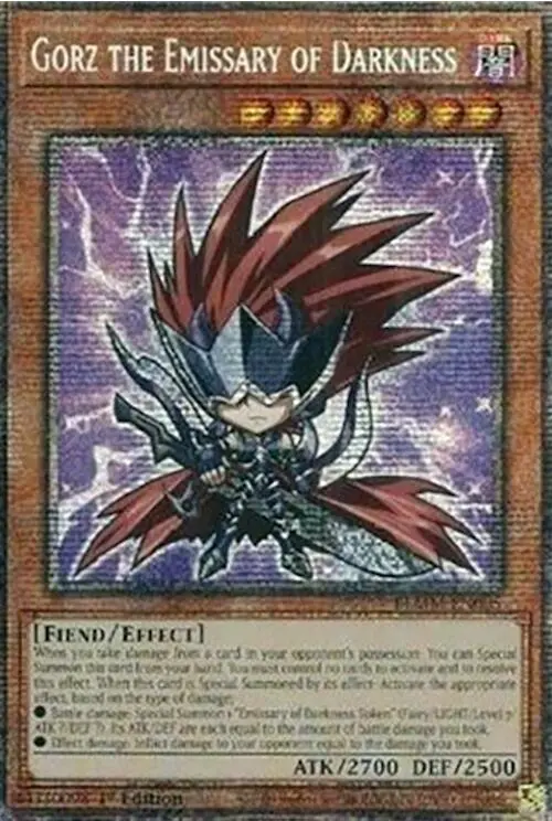 Gorz The Emissary Of Darkness (Starlight Rare) [Blmm-En005] Starlight Rare 1