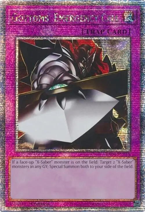 Gottoms' Emergency Call [Ra04-En138] Quarter Century Secret Rare 1