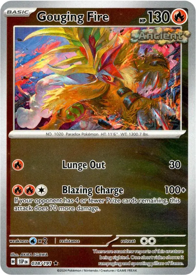 Gouging Fire (038/191) [Scarlet & Violet: Surging Sparks] 1